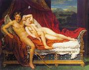 Jacques-Louis David Cupid and Psyche oil painting reproduction